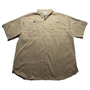 Columbia PFG Texas A&M Traditions Golf Resort Sz XL Mens SS Casual